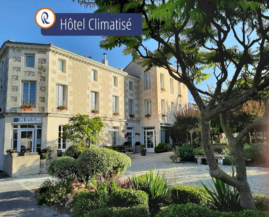 Logis Hotel Le Richelieu - Royan Atlantique Saujon Eksteriør billede